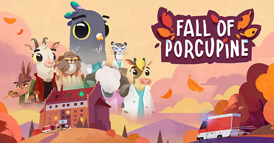 the unique story adventure game fall of porcupine is now available for pc and consoles