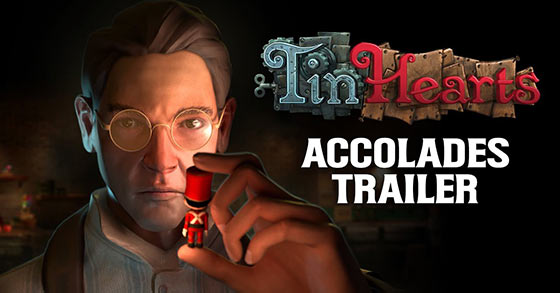the wholesome puzzle adventure game tin hearts has just released its accolades trailer