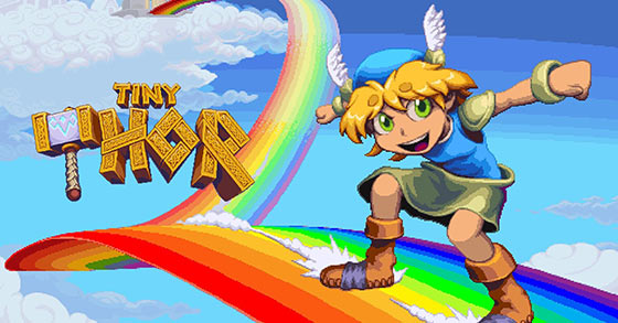the 16-bit pixel platformer tiny thor is coming to the nintendo switch on august 3rd 2023