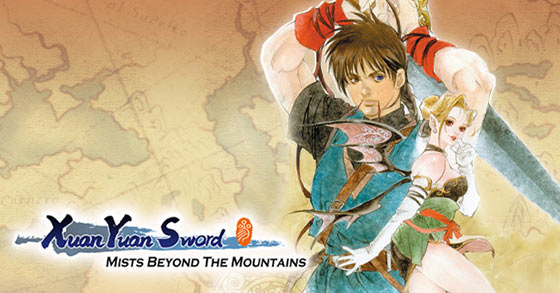 the classic pixel-art rpg yuan sword mists beyond the mountains is now available for pc via steam