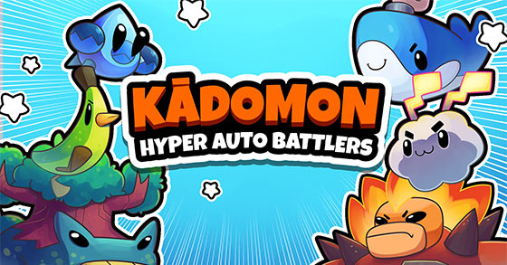 the monster-taming roguelike kadomon hyper auto battlers is soon coming to pc via steam