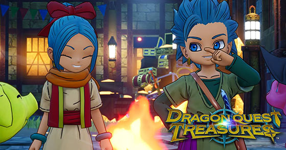 the rpg treasure hunting adventure dragon quest treasures is now available for pc via steam