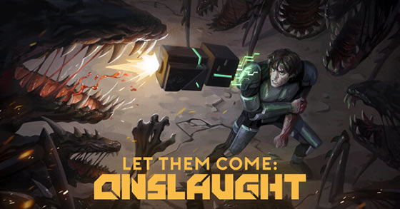the sci-fi survival shoot-em-up let them come onslaught is coming to pc via steam ea in q1 2024