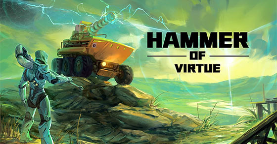 the skill-based action game hammer of virtue is coming to pc via steam on august 7th 2023