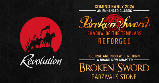 broken sword parzivals stone and shadow of the templars reforged are launching in early 2024