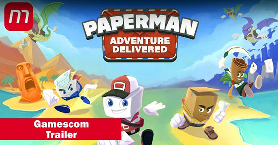 paperman adventure delivered has just dropped its gamescom 2023 trailer