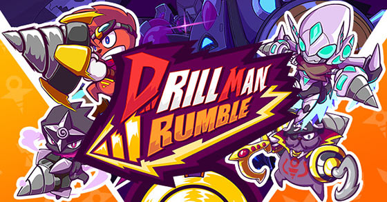 the hand-drawn 2d fighter drill man rumble is coming to pc and consoles this november 2023