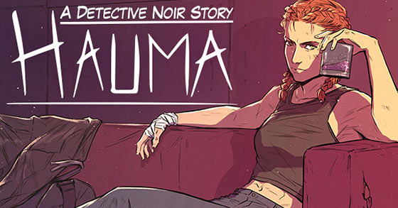 the narrative-based investigative noir vn hauma is coming to pc via steam on september 11th 2023