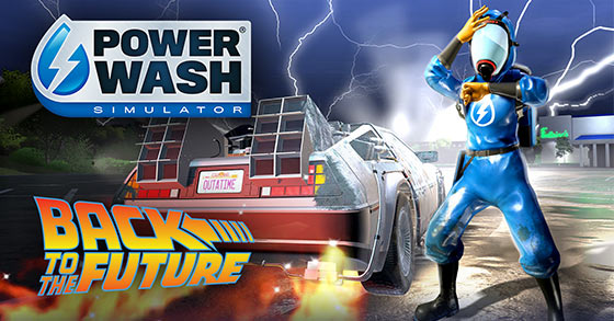 powerwash simulator has just announced its back to the future special pack dlc