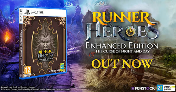 runner heroes enhanced edition is now physically available for the ps5