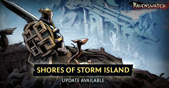 the co-op roguelite ravenswatch has just released-its shores of storm island update via steam ea