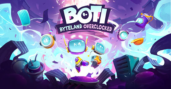 the co-operative 3d platformer boti byteland overclocked is now available for pc via steam