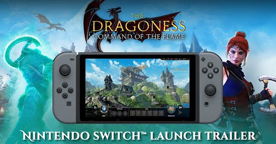 the dragoness command of the flame is now available for the nintendo switch