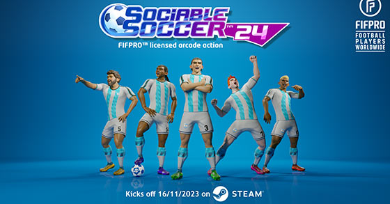 sociable soccer 24 is coming to pc and the nintendo switch on november 16th 2023