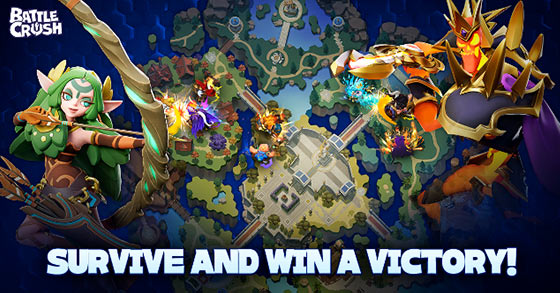 the new action brawler battle crush has just kicked-off its beta test period for pc and android
