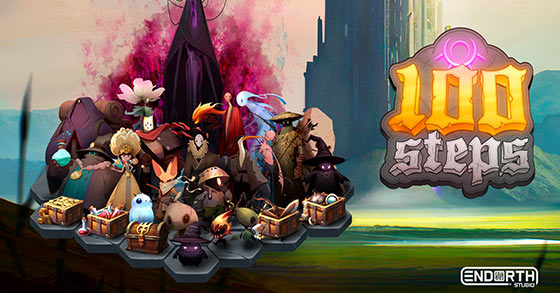 the roguelite tower crawler 100 steps is now available for pc via steam