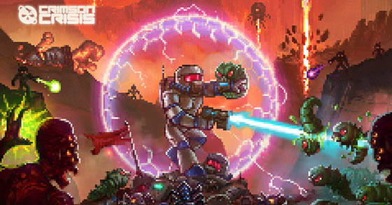 the sci-fi action roguelike crimson crisis is coming to pc via steam ea in 2024