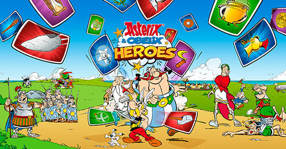 the turn-based tactical card game asterix and obelix heroes is now available for pc and consoles