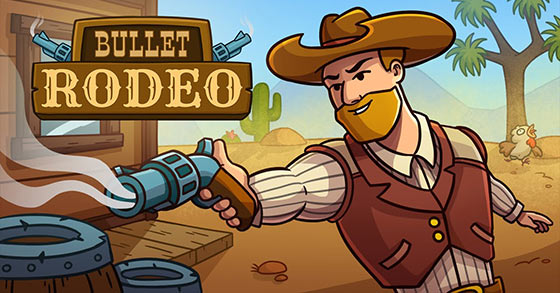 the wild west bullet-hell game bullet rodeo is now available for the nNintendo switch