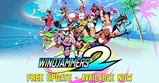 windjammers 2 has just released its brand-new update for pc and consoles