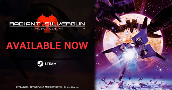 live wire and treasures radiant silvergun is now available for pc via steam