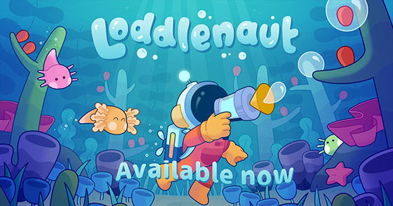 the cozy ocean cleanup adventure loddlenaut is now available for pc via steam