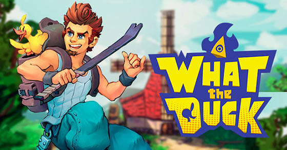 the exciting adventure arpg what the duck is now available for pc and the nintendo switch