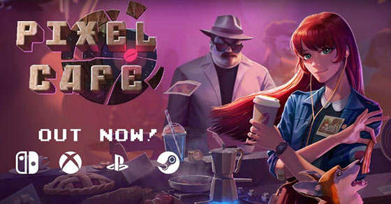 the strategy sim pixel cafe is now available for pc and consoles