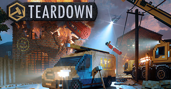 the voxel-based sandbox heist game teardown is now available for consoles