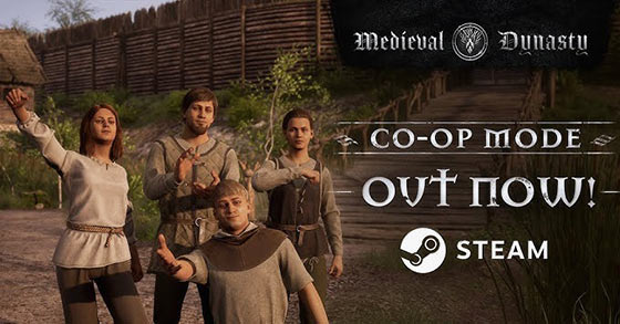 medieval dynasty has just released its new co-op mode for pc via steam