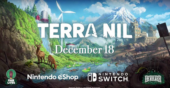 the ecological reverse city-builder terra nil is coming to the nintendo switch on december 18th 2023
