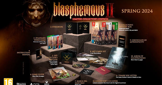 blasphemous 2 collectors edition is coming to xbox consoles in early 2024