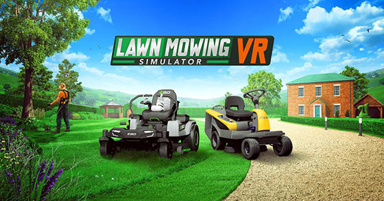 lawn mowing simulator vr is coming to pcvr this march 2024