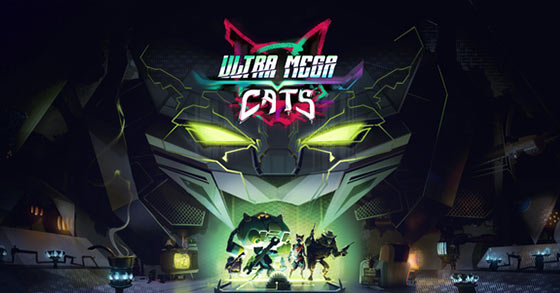 the action-packed co-op roguelike ultra mega cats is coming to pc via steam ea this year 2024