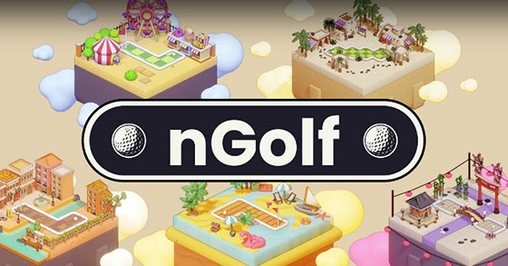 the challenging golf adventure ngolf is now available for the nintendo switch