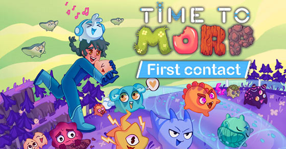 the cute and cosy colony sim time to morp first contact is now available for pc via steam