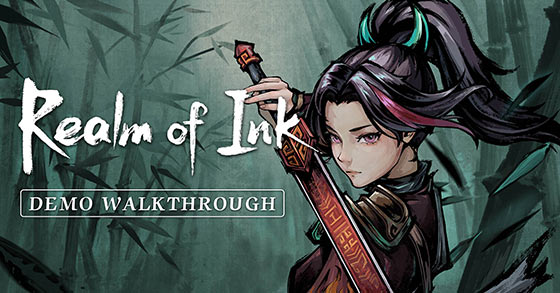 the ink-style action roguelite realm of ink has just released its demo walkthrough video