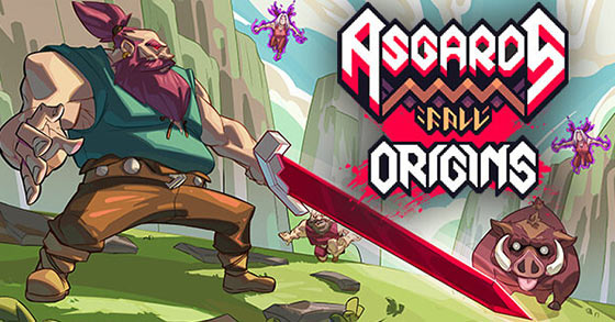 the norse survivors-like roguelite asgards fall origins is now available for pc via steam