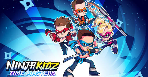 ninja kidz time masters is now available for xbox consoles worldwide