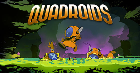 the 2d puzzle platformer quadroids is now available for pc and consoles
