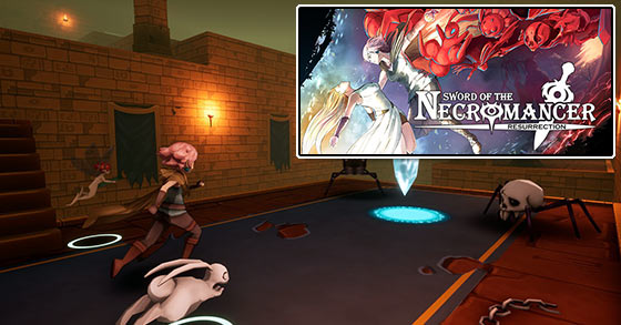 the 3d action dungeon crawler sword of the necromancer resurrection is soon coming to pc and consoles