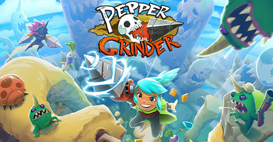 the action-packed 2d adventure pepper grinder is coming to pc and the nintendo switch on march 28th 2024