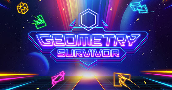 the action-packed rogue-lite auto shooter geometry survivor is now available for pc and consoles