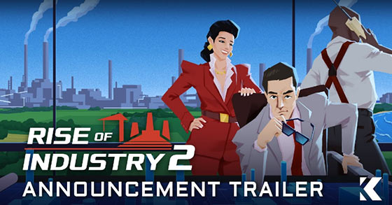 the business tycoon game rise of industry 2 has just been announced for pc and consoles