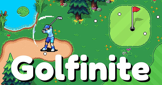 the charming golf adventure game golfinite is now available for the nintendo switch