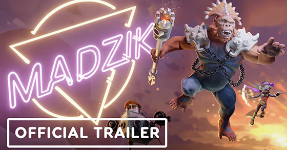 the co-op hack-and-slash adventure madzik is coming to pc via steam in 2024