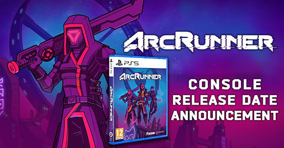 the cyberpunk roguelite shooter arcrunner is coming to consoles on april 18th 2024
