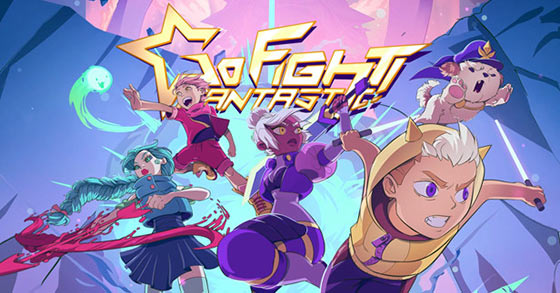the hand-drawn hack-and-slash adventure go fight fantastic is coming to steam on march 26th 2024