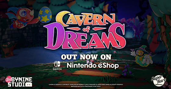 the n64-inspired platformer-cavern of dreams is now available for the intendo switch