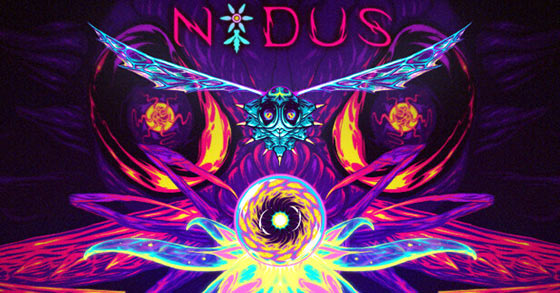 the psychedelic twin-stick arcade shooter nidus is now available for pc via steam